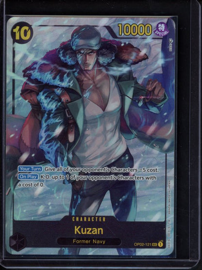 Kuzan (Alternate Art) OP02-121 Raw