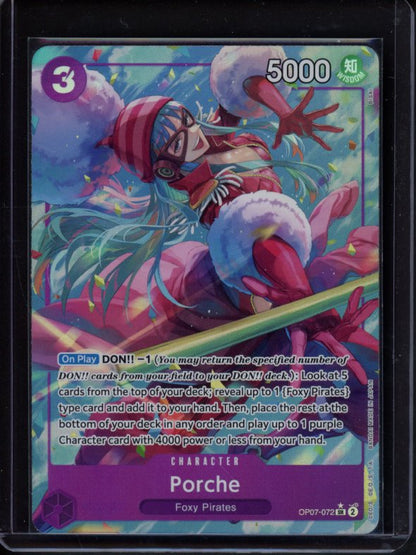 Porche (Parallel) OP07-072 Raw