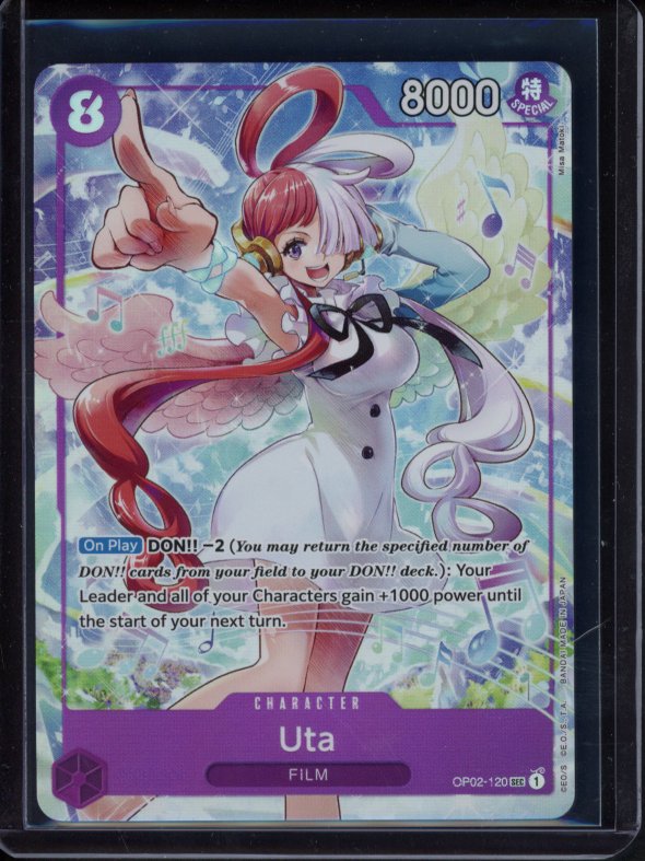 Uta (Premium Card Collection - Uta- ) OP02-120 Raw