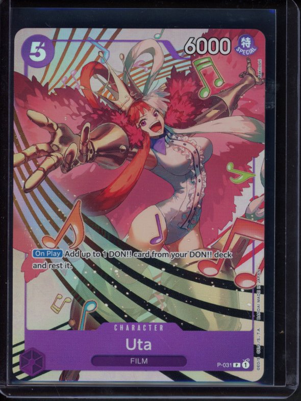 Uta (Premium Card Collection - Uta -) P-031 Raw