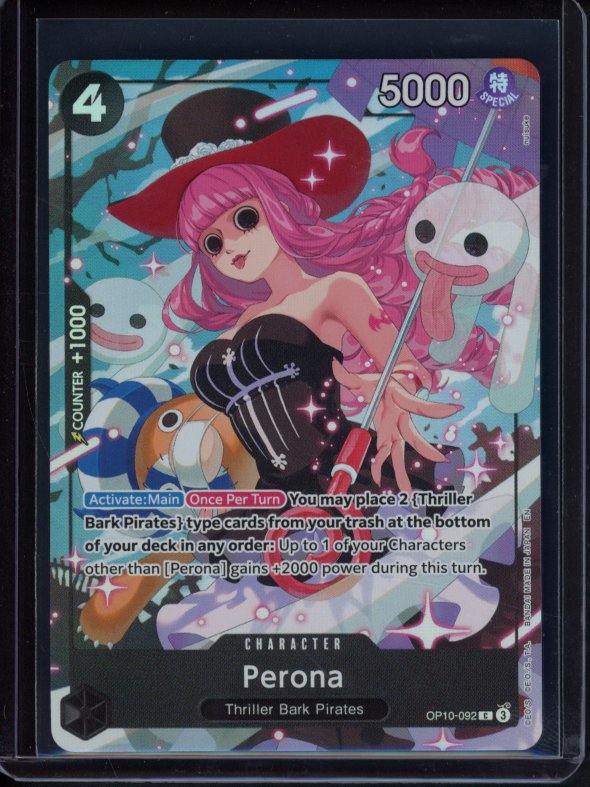 Perona (Premium Card Collection Best Selection Vol.4) OP10-092 Raw