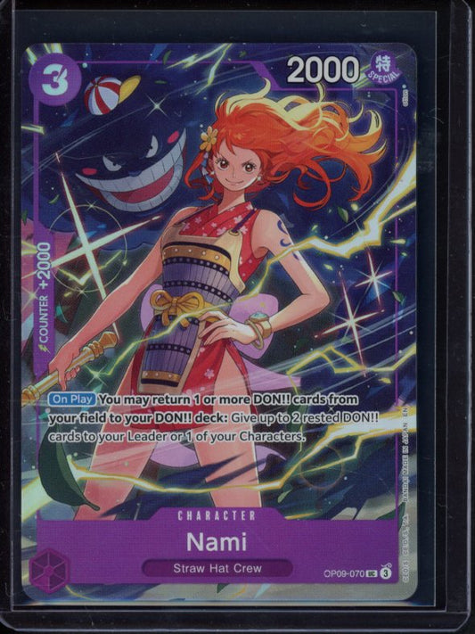 Nami (Premium Card Collection Best Selection Vol.4) OP09-070 Raw