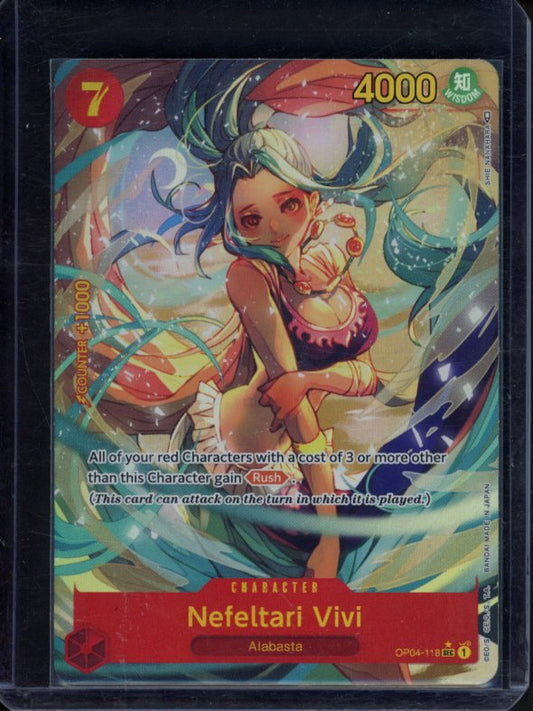 Nefeltari Vivi (Alternate Art) OP04-118 Raw