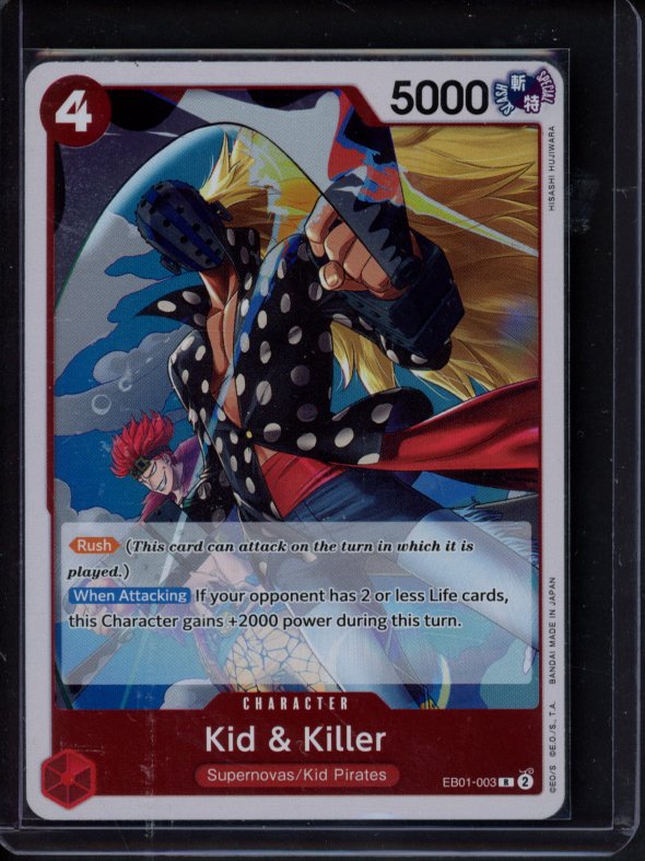 Kid & Killer (Foil) EB01-003 Raw