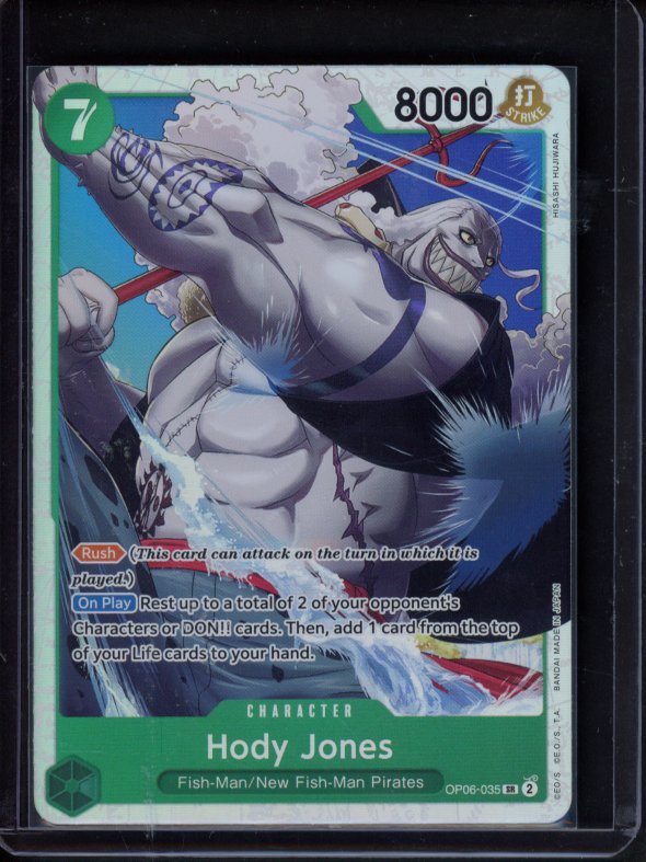 Hody Jones (Foil) OP06-035 Raw
