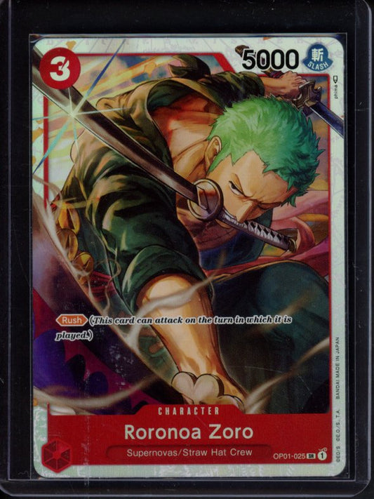Roronoa Zoro (Ultra Deck: The Three Captains) OP01-025 Raw