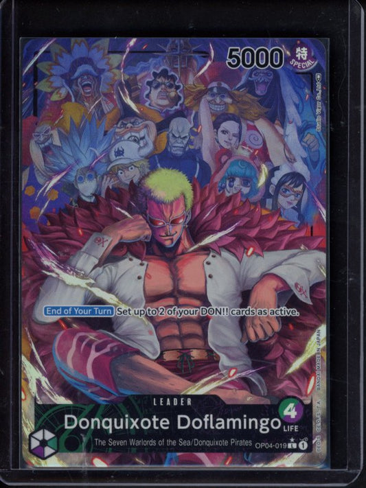 Donquixote Doflamingo (Alternate Art) OP04-019 Raw