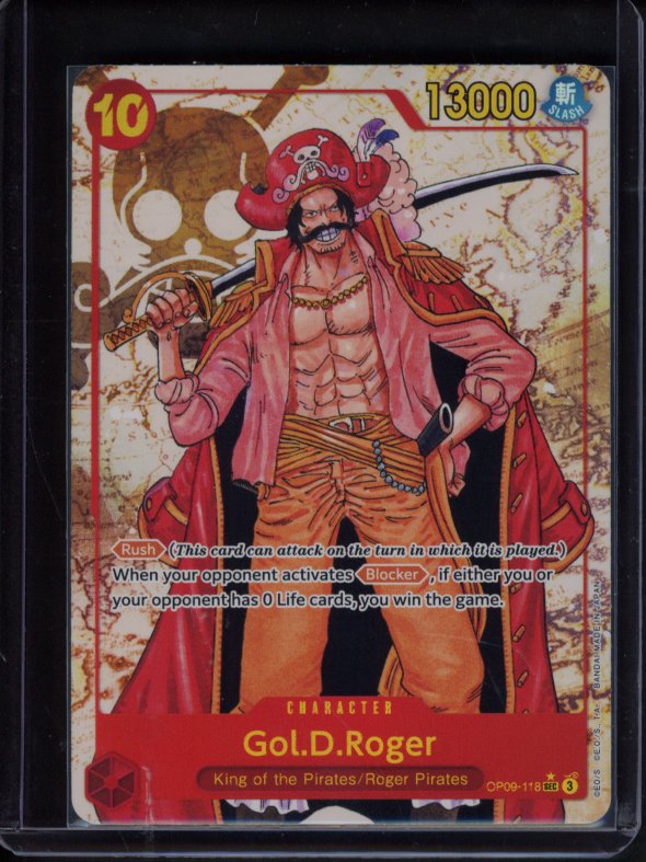 Gol.D.Roger (Alternate Art) OP09-118 Raw