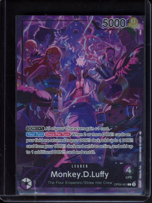 Monkey.D.Luffy (English Version 2nd Anniversary Set) OP09-061 Raw