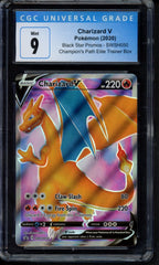 Charizard V SWSH050 CGC 9 - RookieLegends