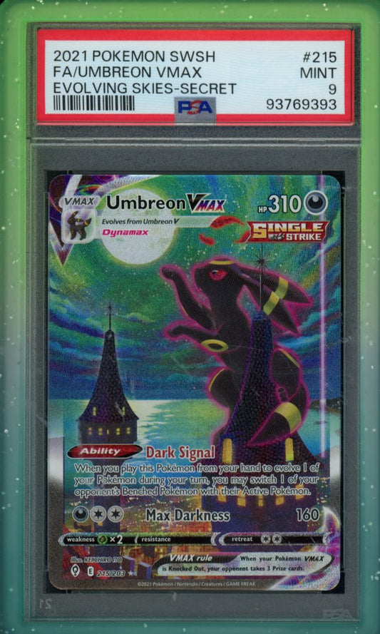 Umbreon Vmax 215/203 PSA 9