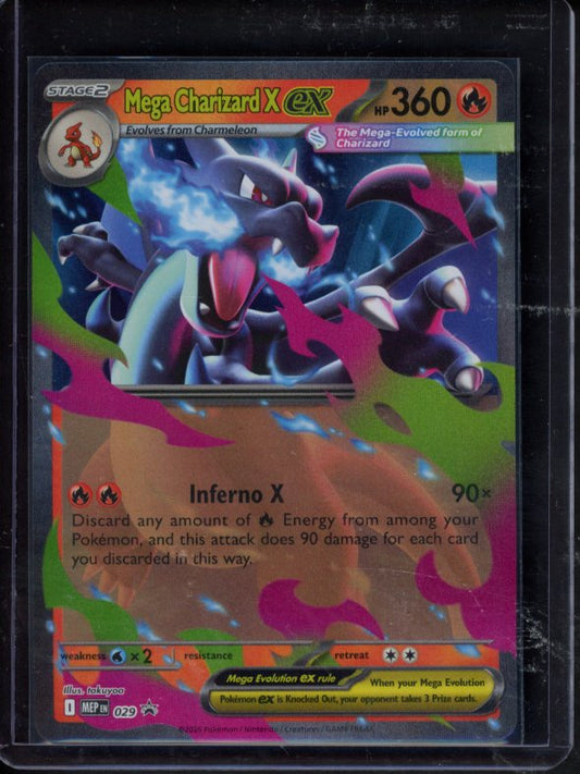 Mega Charizard X ex 029 Raw