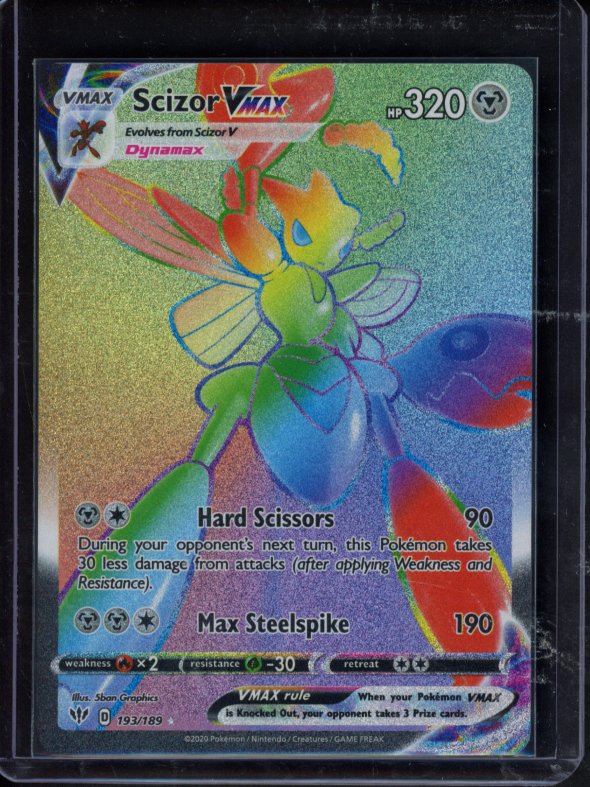 Scizor Vmax 193/189 Raw