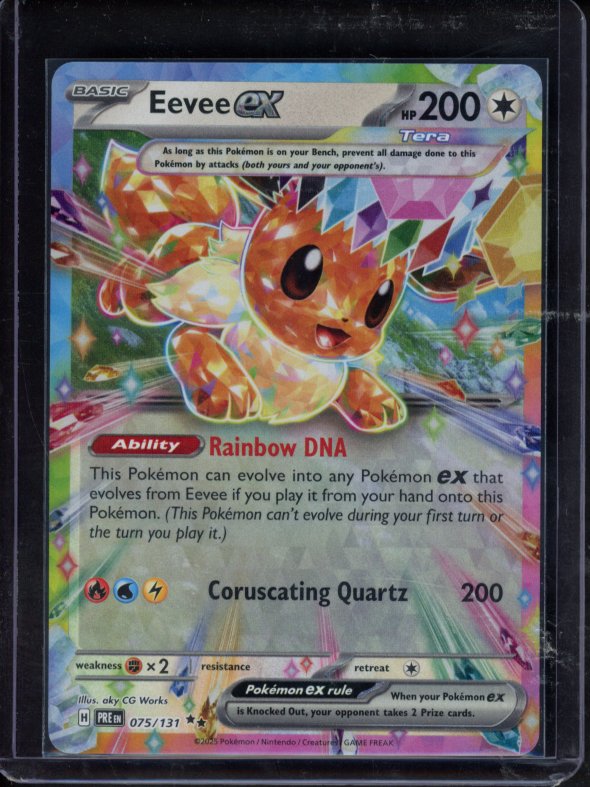 Eevee Ex 075/131 Raw