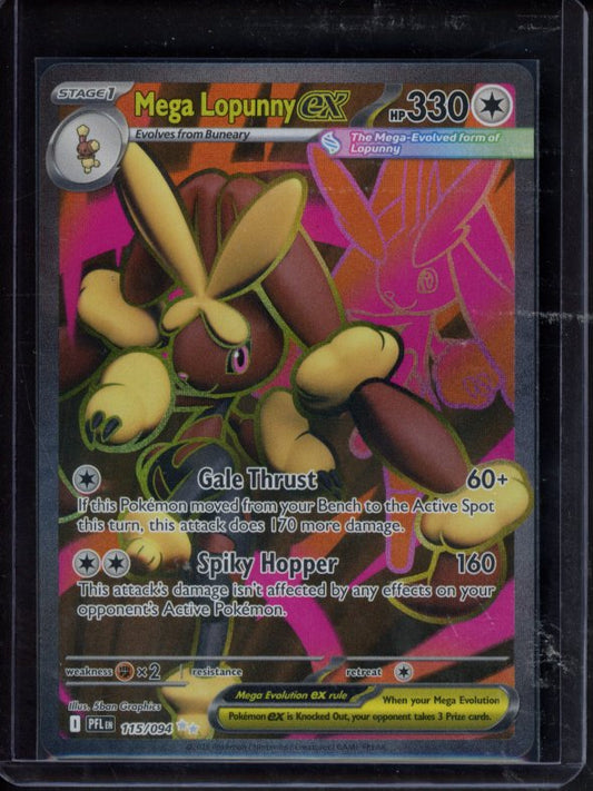 Mega Lopunny Ex 115/094 Raw