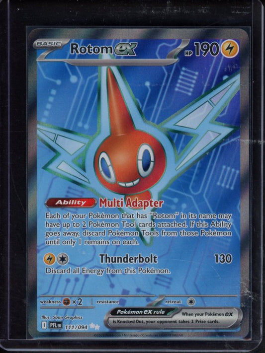 Rotom Ex 111/094 Raw