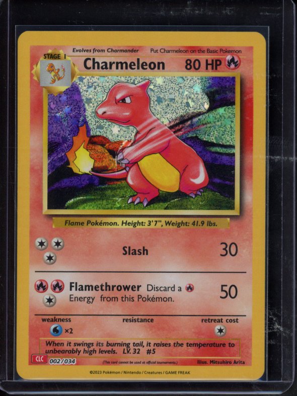 Charmeleon 002/034 Raw - RookieLegends