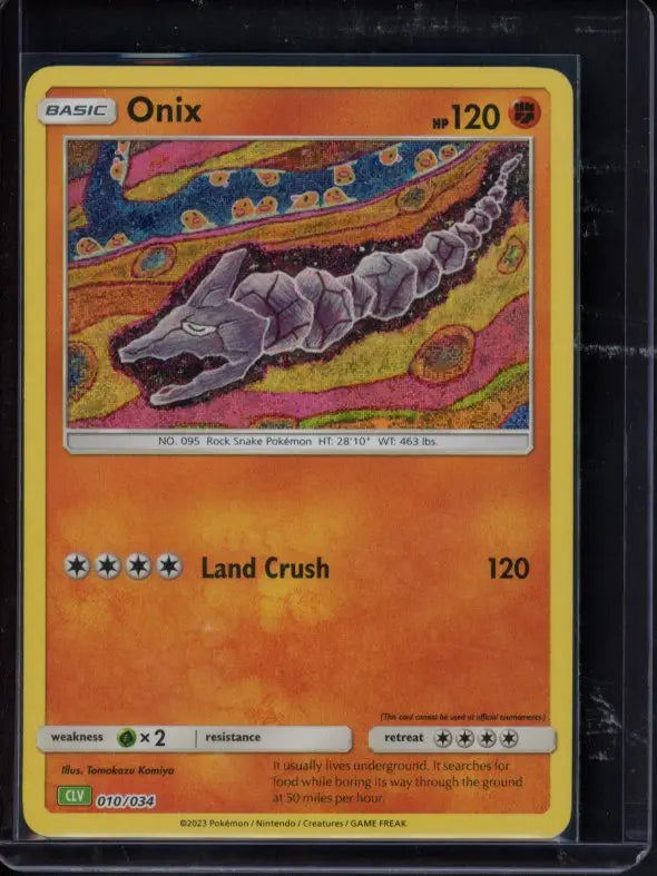 Onix 010/034 Raw - RookieLegends