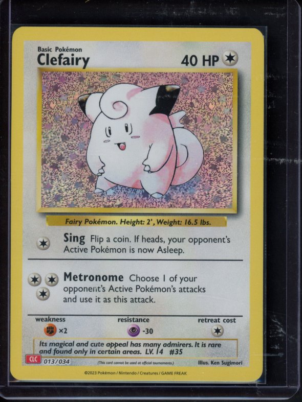 Clefairy 013/034 Raw