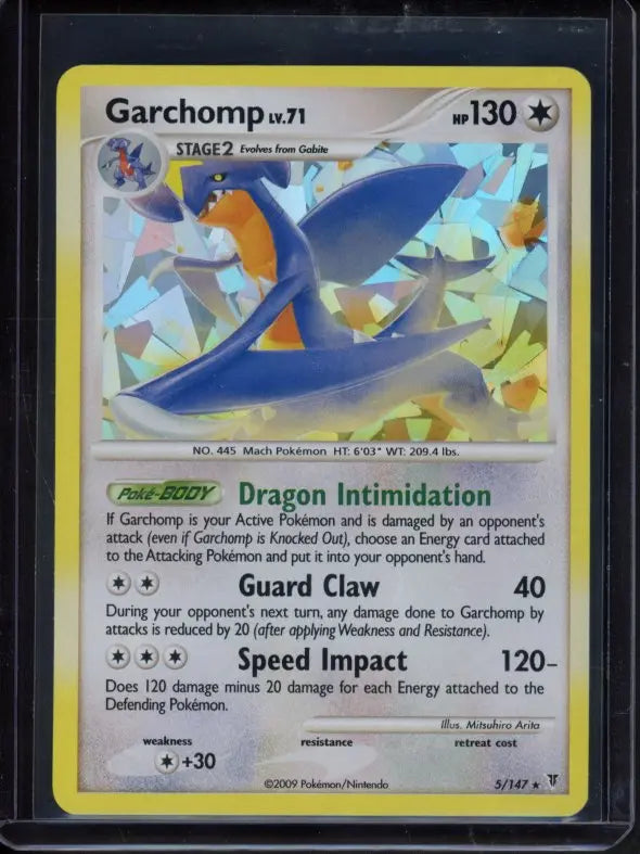 Garchomp Lv.71 5/147 Raw - RookieLegends
