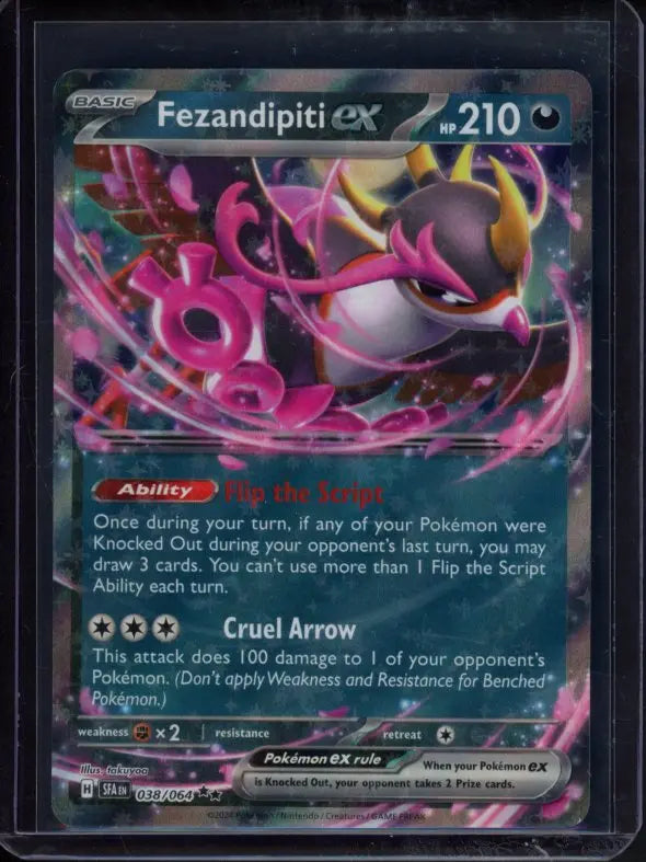 Fezandipiti Ex 038//064 Raw - RookieLegends