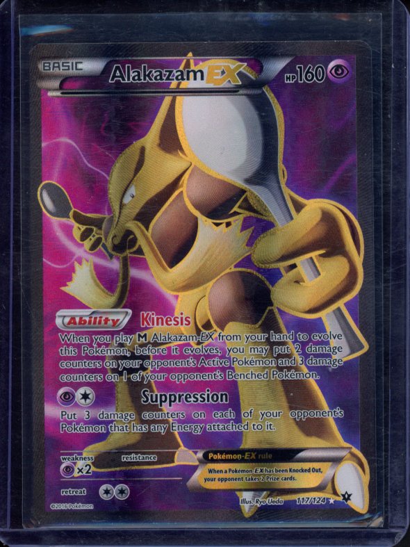 Alakazam Ex 117/124 Raw - RookieLegends