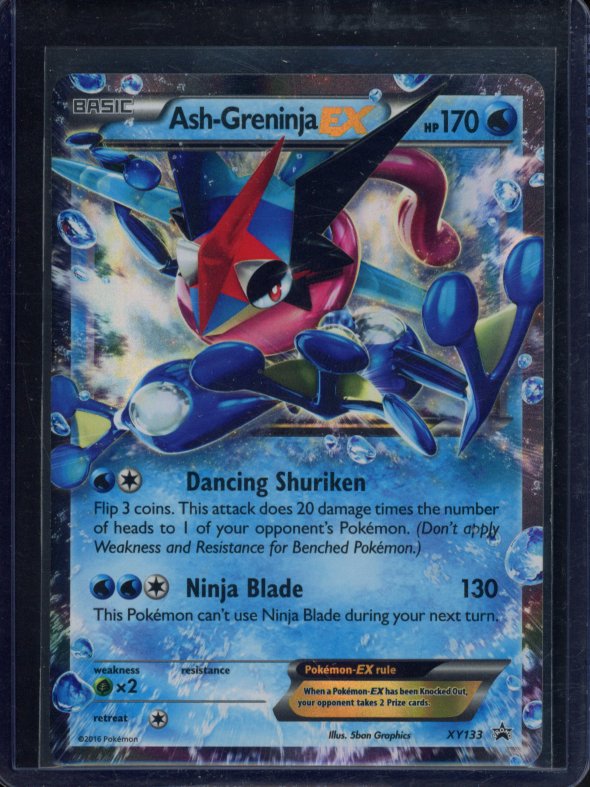 Ash-Greninja Ex XY133 Raw - RookieLegends