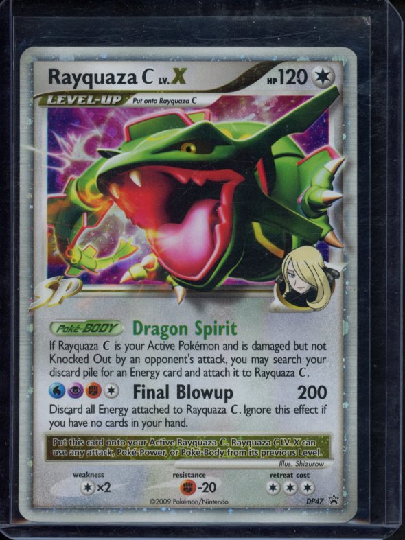 Rayquaza C Lv.X DP47 Raw - RookieLegends