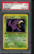 Crobat 1 St Edition 4/64 PSA 9 - RookieLegends