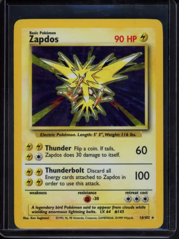 Zapdos 16/102 Raw - RookieLegends