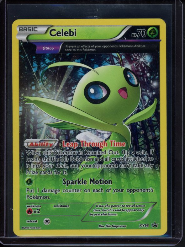 Celebi XY93 Raw - RookieLegends