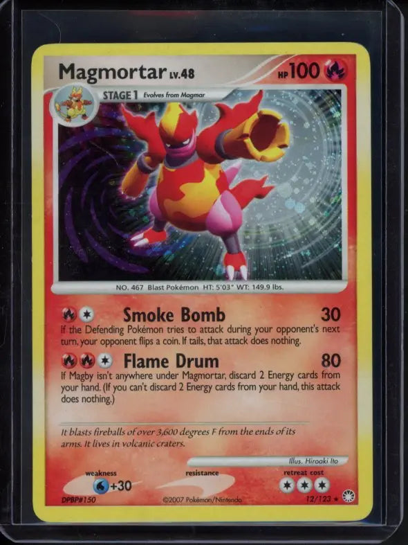 Magmortar Lv.48 12/123 Raw - RookieLegends