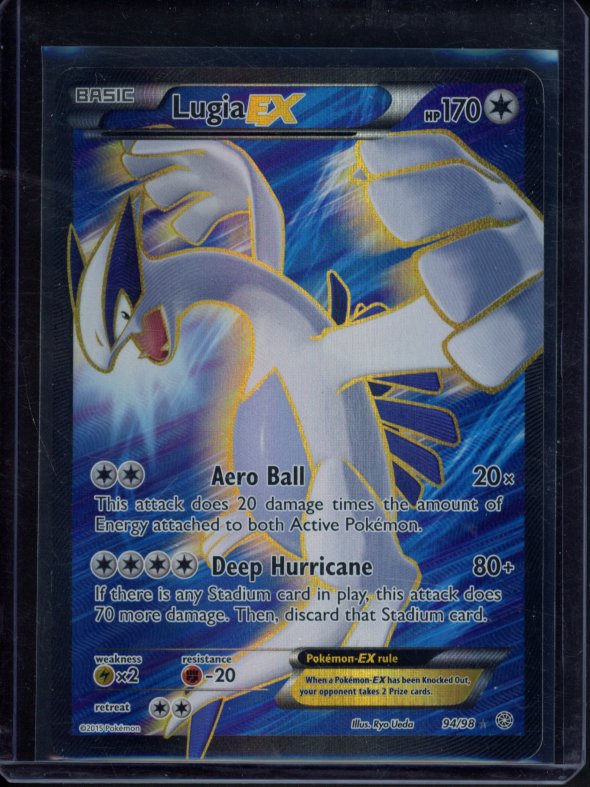 Lugia Ex 94/98 Raw - RookieLegends