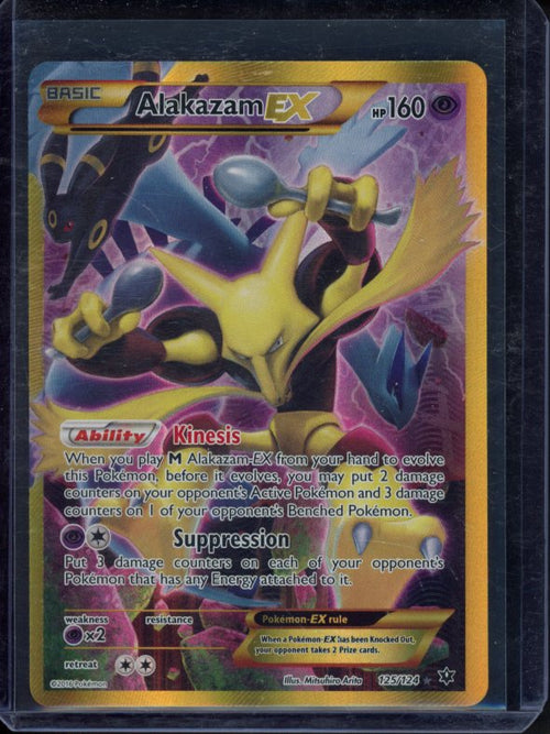Alakazam Ex 125/124 Raw - RookieLegends