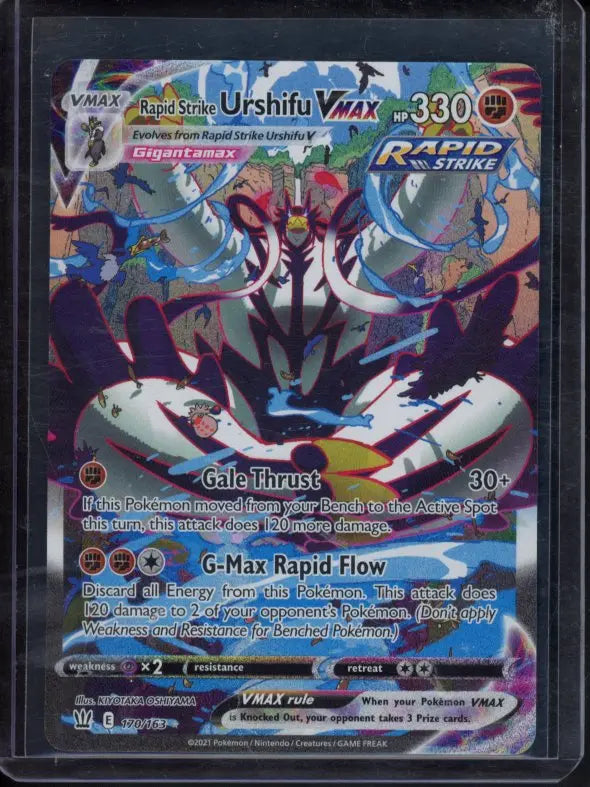 Rapid Strike Urshifu Vmax 170/163 Raw - RookieLegends