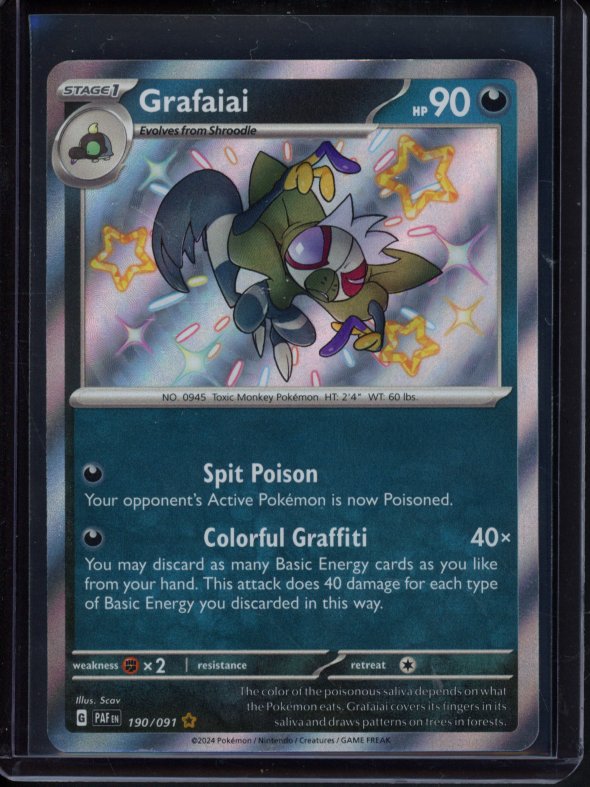 Grafaiai 190/091 Raw RookieLegends