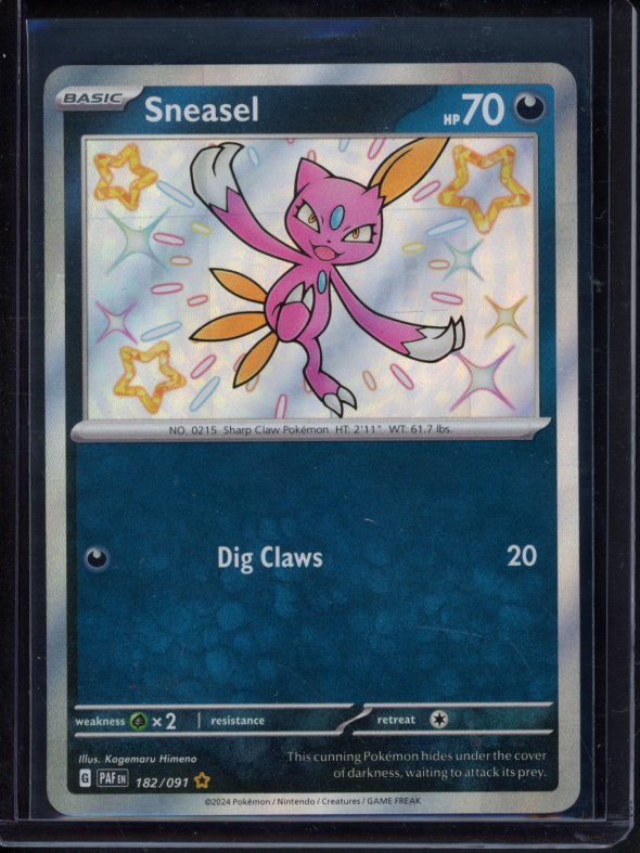 Sneasel 182/091 Raw RookieLegends