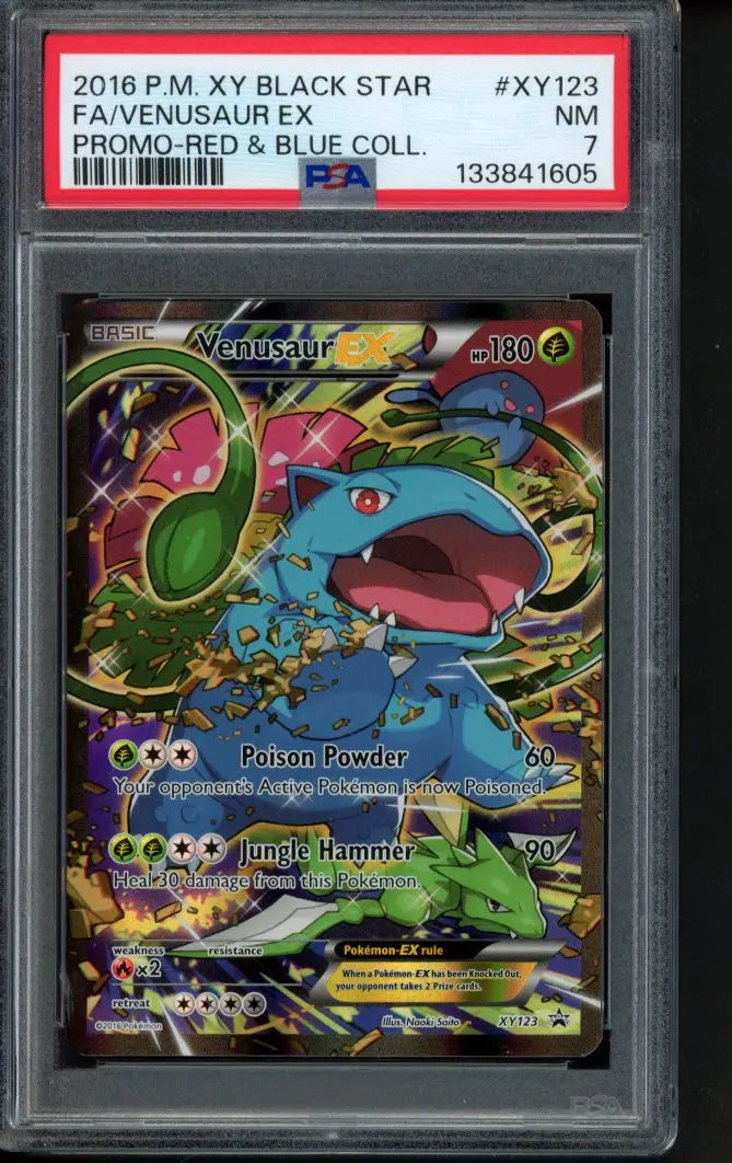 Venusaur Ex XY123 PSA 7 RookieLegends