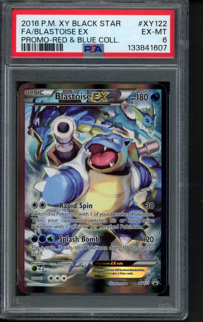 Blastoise Ex XY122 PSA 6 RookieLegends