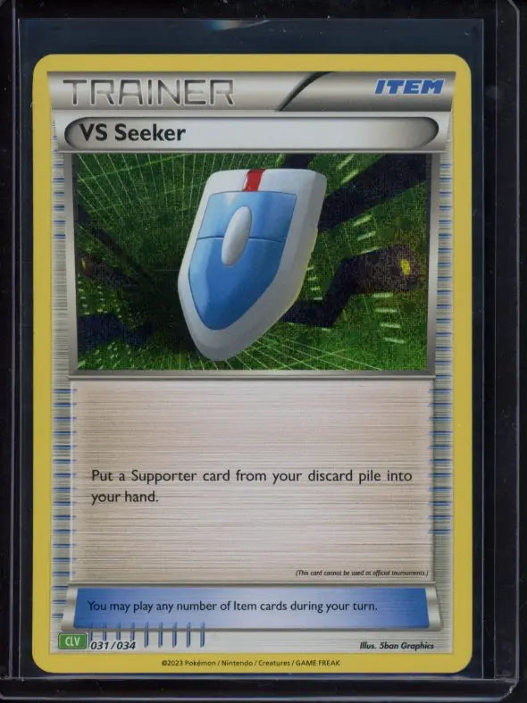 VS Seeker (CLV) 031/034 Raw RookieLegends
