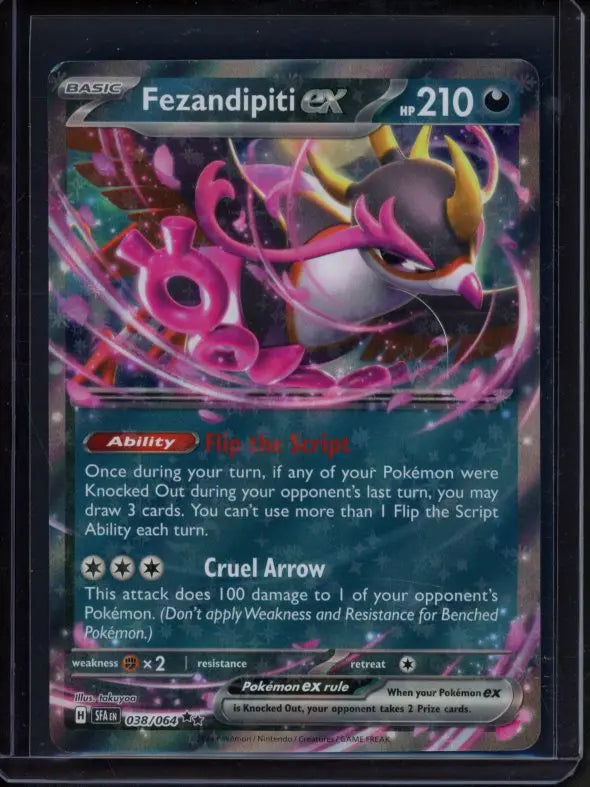 Fezandipiti Ex 038/064 Raw RookieLegends