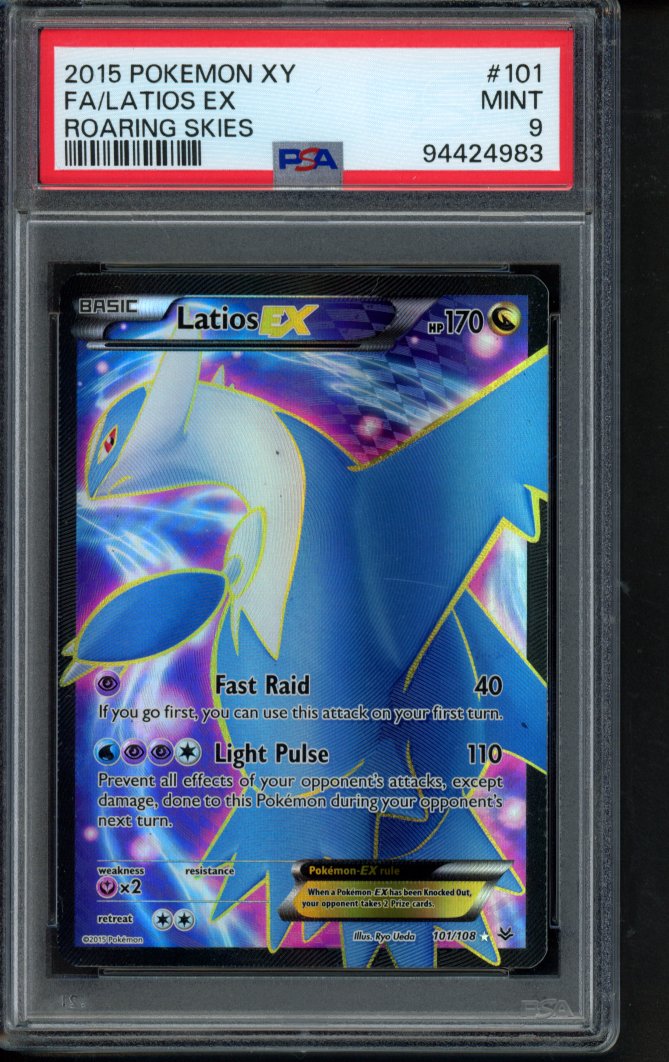 Latios Ex 101/108 PSA 9 RookieLegends
