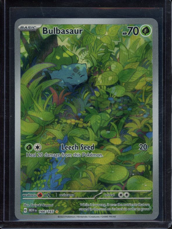 Bulbasaur 166/165 Raw RookieLegends
