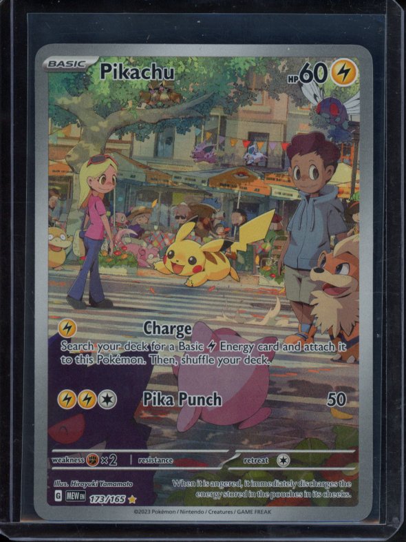 Pikachu 173/165 Raw RookieLegends