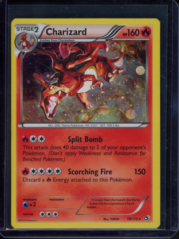 Charizard 19/113 Raw RookieLegends