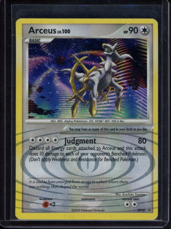Arceus DP50 Raw RookieLegends