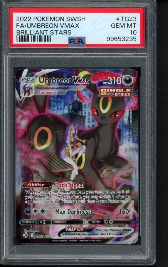 Umbreon Vmax TG23/TG30 PSA 10 RookieLegends