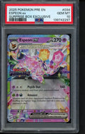 Espeon Ex - Surprise Box Exclusive 034/131 PSA 10 RookieLegends
