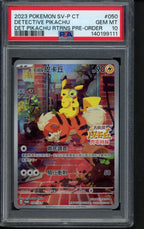 Detective Pikachu (JPN) 050/SV-P PSA 10 RookieLegends