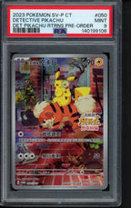 Detective Pikachu (JPN) 050/SV-P PSA 9 RookieLegends